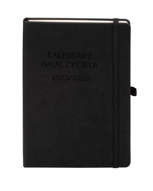 KALENDARZ NAUCZYCIELA A5 TDW CZARNY
