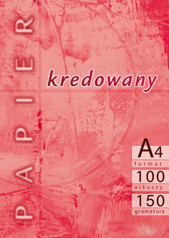 PAPIER KREDOWY A4 150G A'100 KRESKA