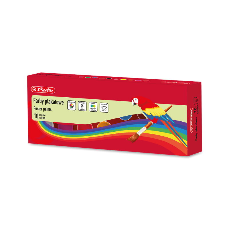 FARBY 10 PLAKATOWE SZK. HERLITZ 20ml