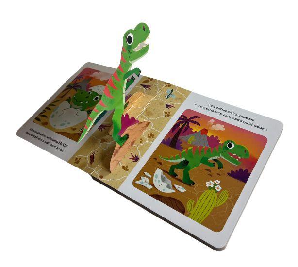 KSIĄŻECZKA ZWIERZAKI 3 DINOZAURY