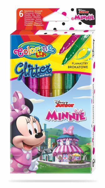 FLAMASTRY BROKATOWE 6 KOL.COLORINO / MINNIE / /12/