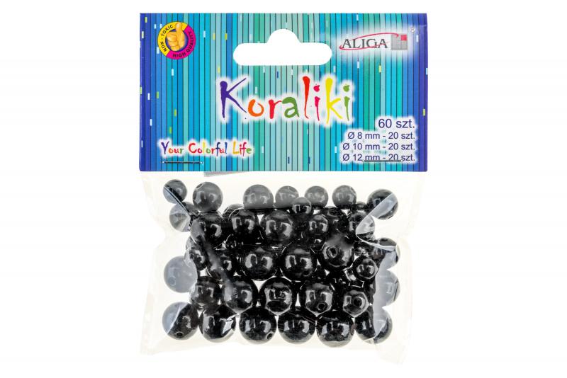 KORALIKI PLASTIKOWE PJ-6287 MIX ROZMIARÓW A/60