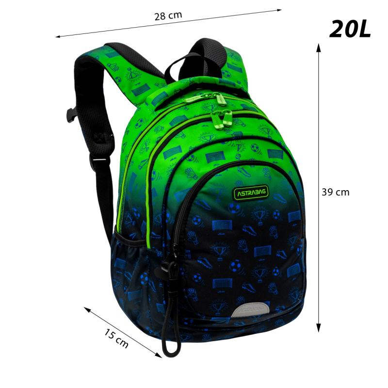 PLECAK ASTRABAG OMBRE FOOTBALL AB330