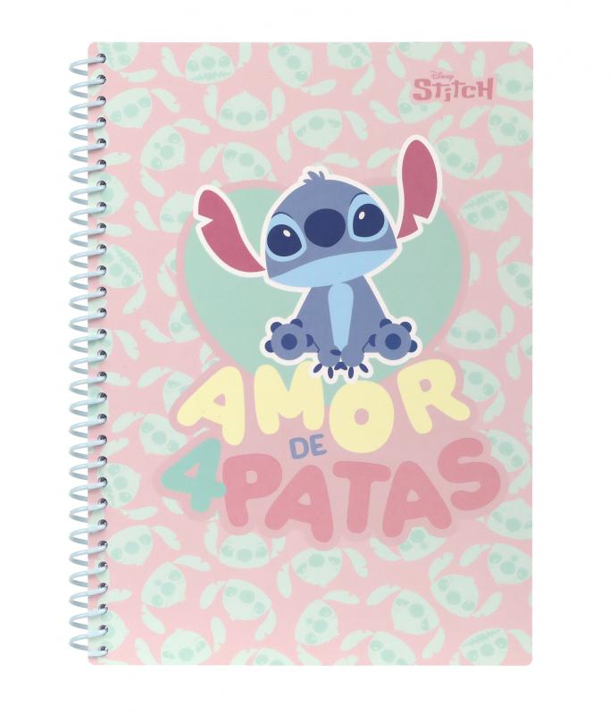 KOŁOBRULION B5/100 PLASTIKOWA SPIRALA - WZÓR 2 DISNEY FASHION STITCH