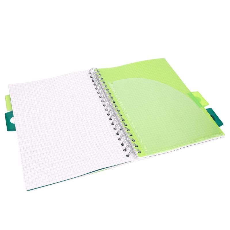 KOŁOZESZYT B5/100 # PUKKA TURKUS DARK TEAL