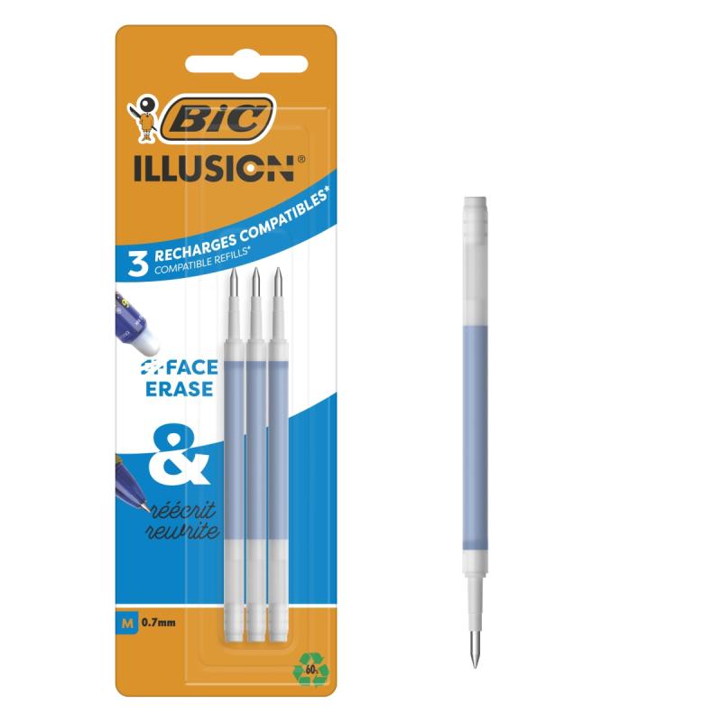 WKŁAD BIC ILLUS GEL NIEBIESKI A3