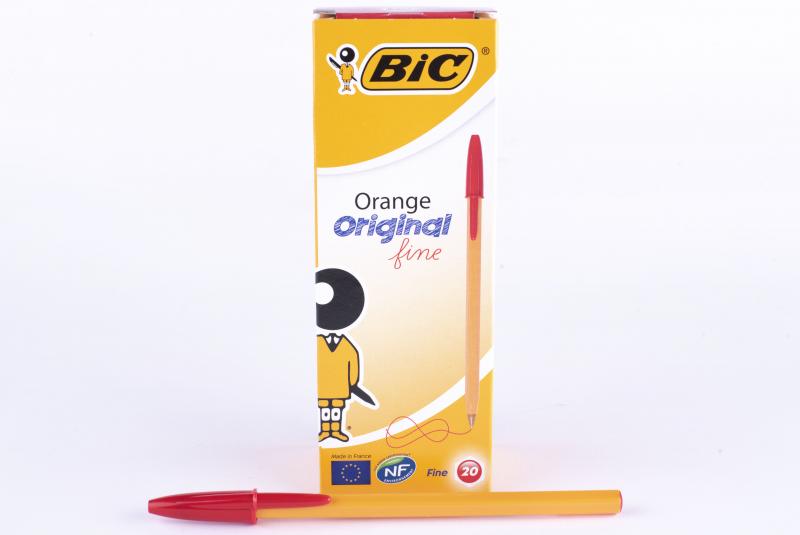 DŁUGOPIS BIC ORANGE CZERWONY A'20