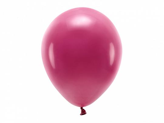 BALONY ECO PASTELOWE BORDO A'100