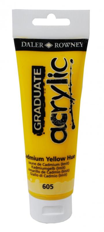 FARBY AKRYLOWE 120ML CADMIUM YELLOW HUE LYRA