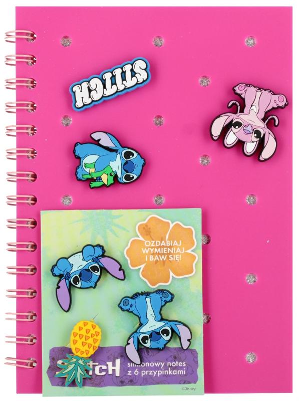 NOTES NA SPIRALI A5/80 # BENIAMIN Z PRZYPINKAMI STITCH