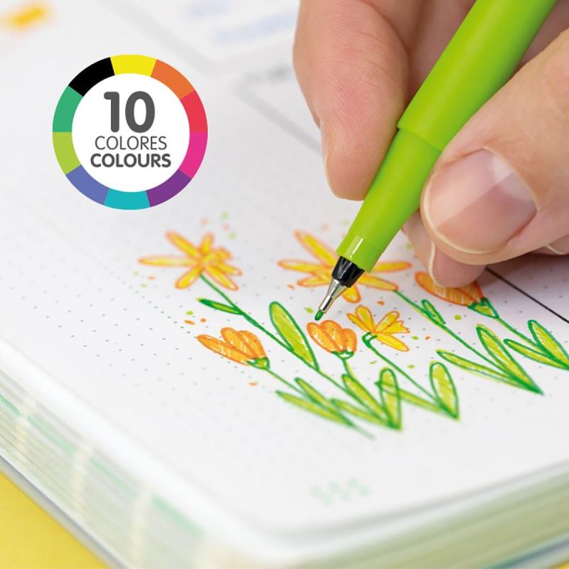 CIENKOPIS 10 SWAY FINELINER 0,4MM MILAN