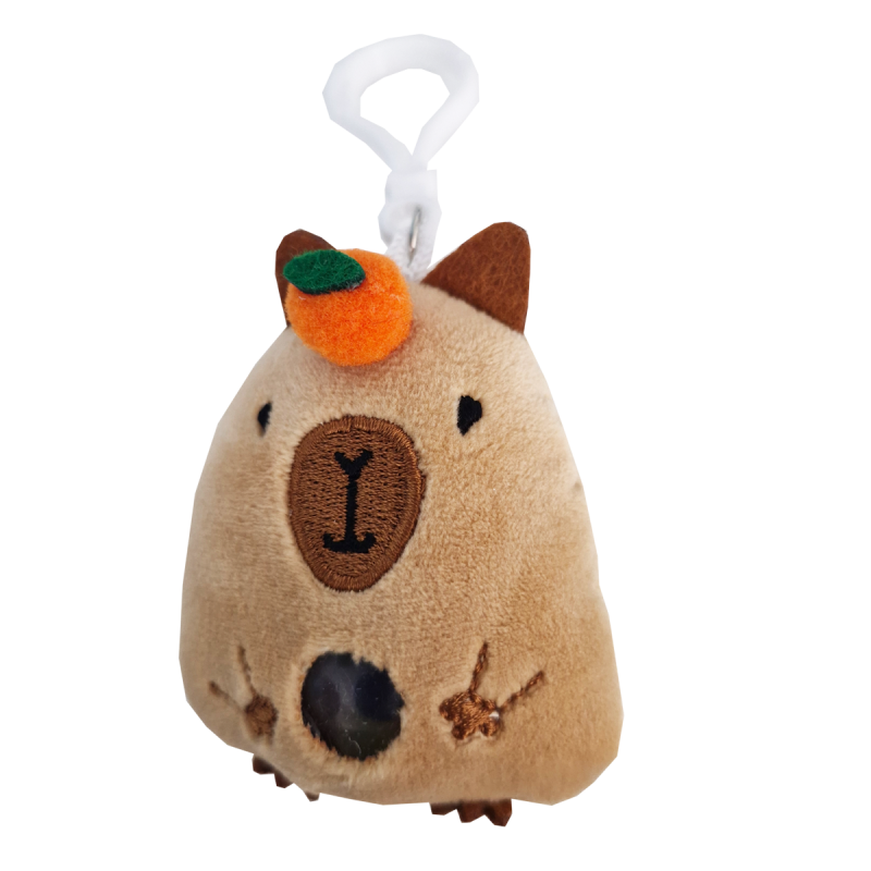 BRELOK KAPIBARA SQUISHY MIX WZORÓW