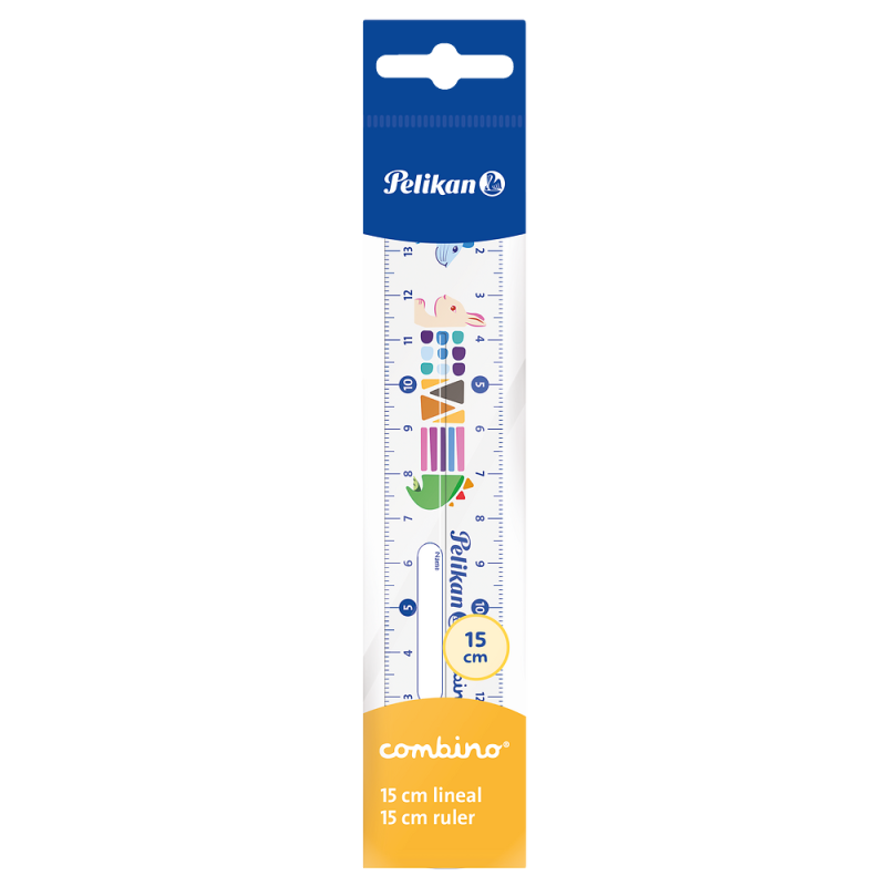 LINIJKA PELIKAN 15CM COMBINO
