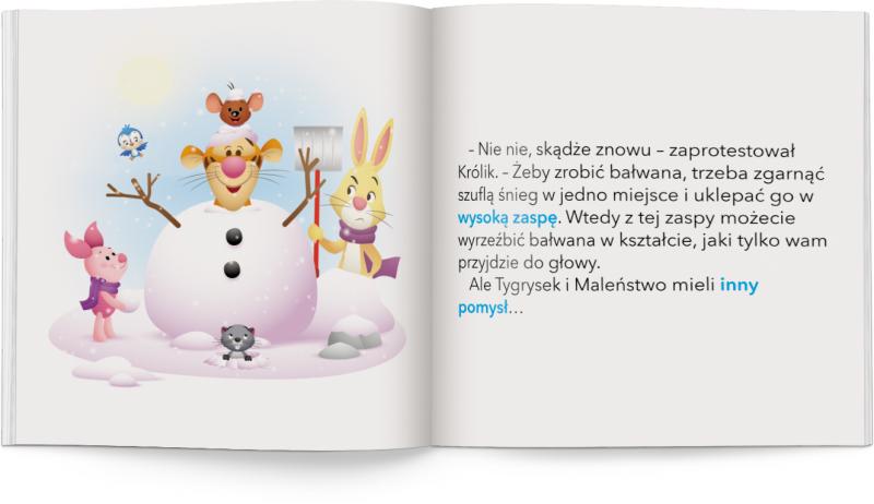 KSIĄŻECZKA DISNEY MALUCH. MOJE PIERWSZE OPOWIASTKI KUBUŚ LEPI BAŁWANA