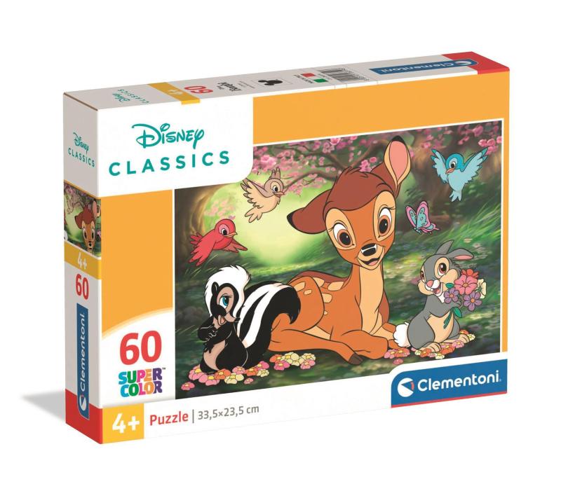 PUZZLE 60 SUPER KOLOR BAMBI