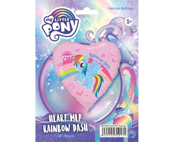 BALON FOLIOWY 18' FX PONY Z TĘCZĄ