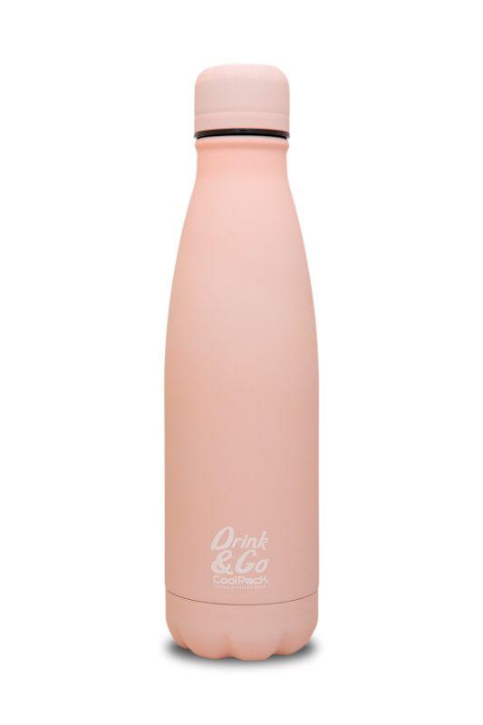 BIDON METALOWY CP TERMO BOTTLE - PASTEL / POWDER PEACH