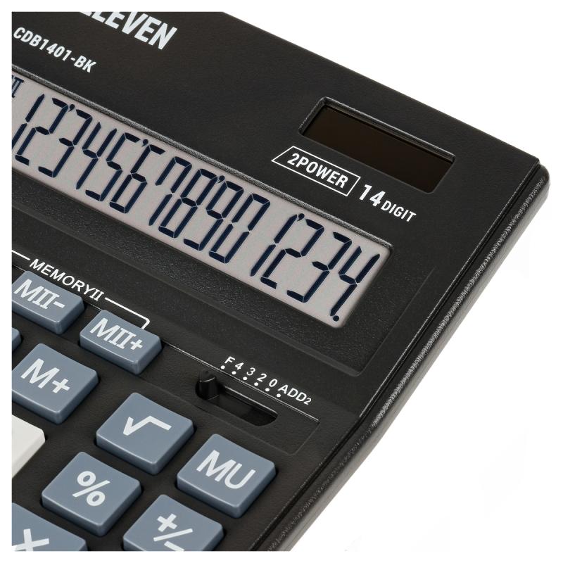 KALKULATOR ELEVEN CDB1401-BK BIUR.