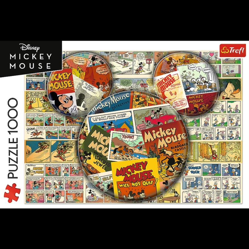 PUZZLE 1000 TREFL KOMIKSOWA MYSZKA MIKI