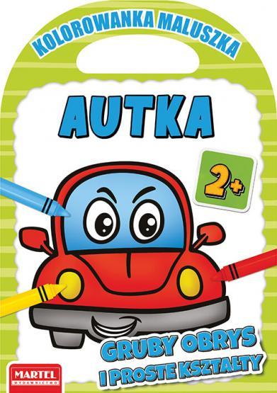 KSIĄŻECZKA KOLOROWANKA MALUSZKA-AUTKA