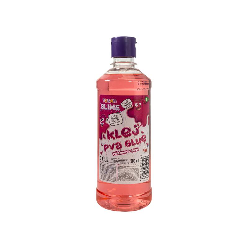 KLEJ PVA RÓŻOWY 500ML TUBAN