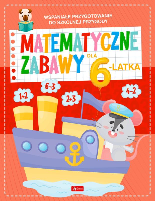 KSIĄŻECZKA MATEMATYCZNE ZABAWY DLA 6 LATKA FABULO