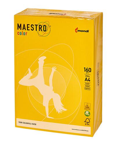 PAPIER KSERO A4 160G IG50 MUSTARD