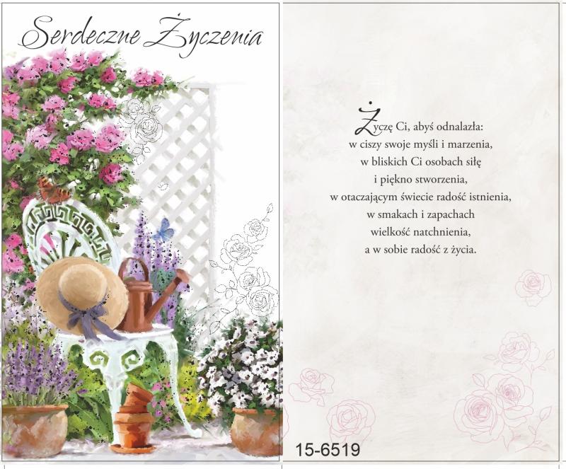 KARNET Z ŻYCZENIAMI