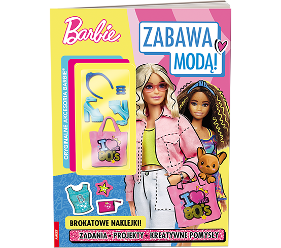 KSIĄŻECZKA MATTEL BARBIE. ZABAWA MODĄ!