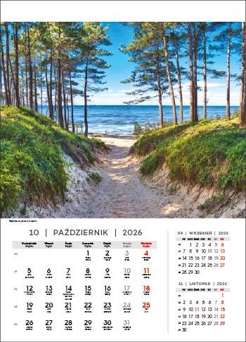 KALENDARZ WIELOPLANSZOWY NAD BAŁTYKIEM JOTAN STANDARD