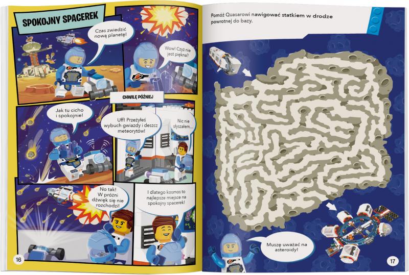 KSIĄŻECZKA LEGO CITY. LECIMY W KOSMOS!