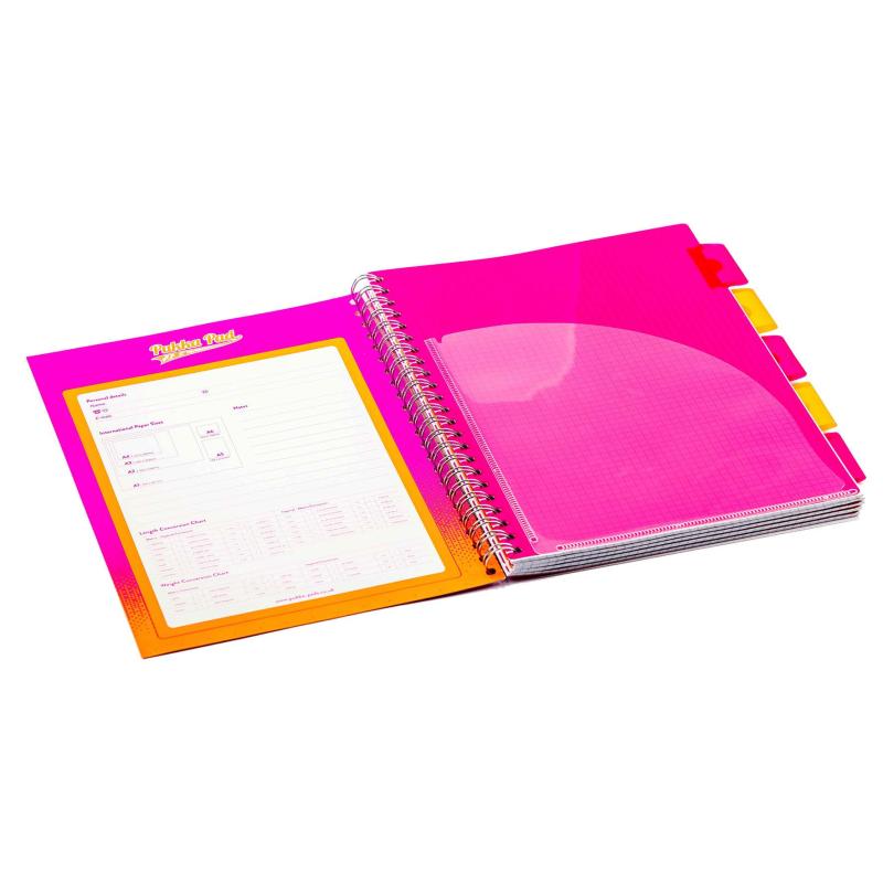 KOŁOZESZYT A4# PROJECT BOOK POMARAŃCZOWY