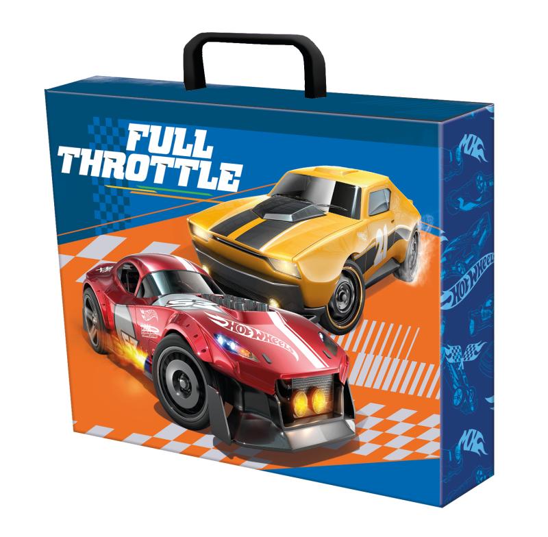 TECZKA Z RĄCZKĄ A4 XL HOT WHEELS 33X24,8X9CM