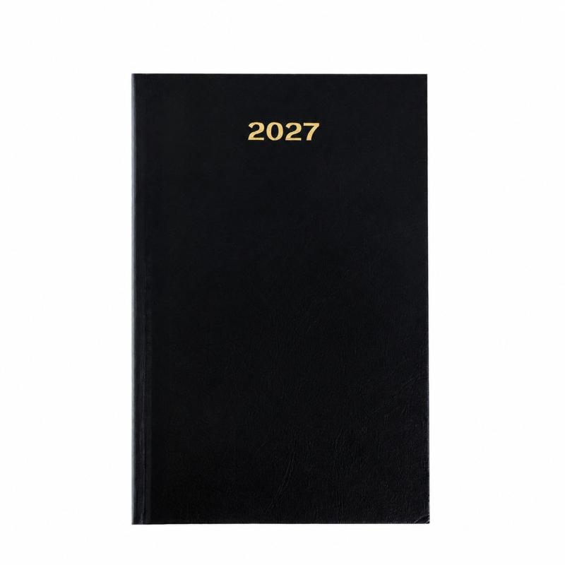 TERMINARZ A5 TYGODNIOWY CZARNY DIVAS 2027