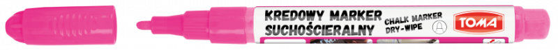 MARKER KREDOWY SUCHOŚCIERALNY FINE 1,5 RÓŻOWY