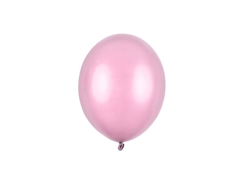 BALONY STRONG 12CM METALLIC CANDY PINK