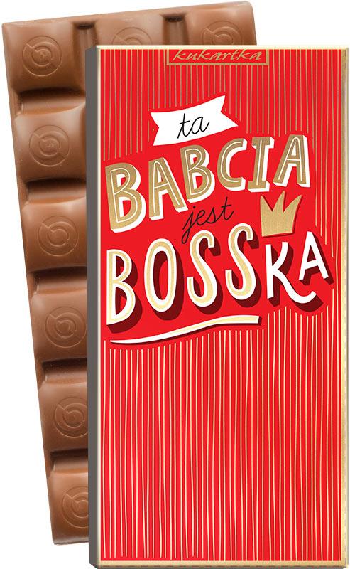 CZEKOLADY 100G KUKARTKA BABCIA I DZIADEK DiB
