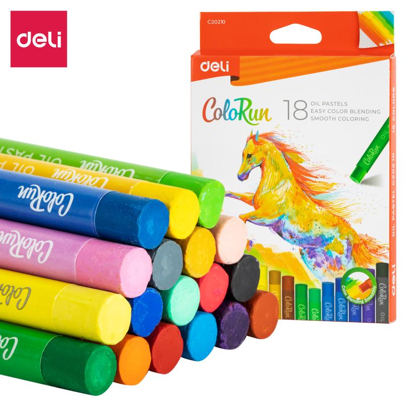 PASTELE 18 OLEJNE COLORUN DELI