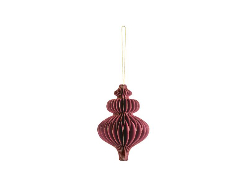 BOMBKA PAP.HONEYCOMB SOPELEK BURGUND 10X15CM