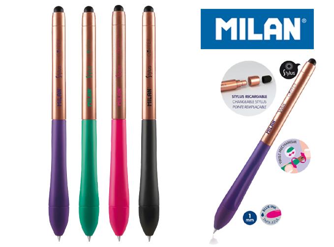 DŁUGOPIS MILAN STYLUS COPPER OP.24SZT