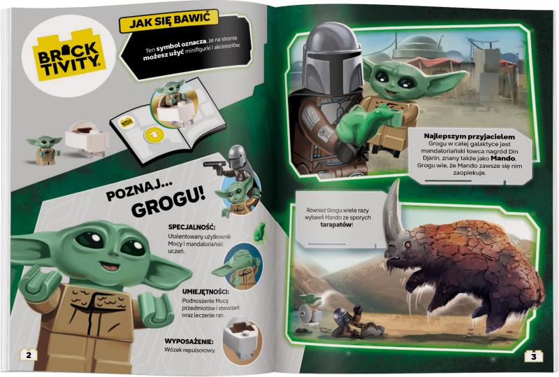 KSIĄŻECZKA LEGO STAR WARS. PRZYGODY GROGU