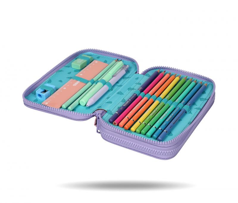 PIÓRNIK PODWÓJNY Z WYPOSAŻENIEM JUMPER 2 - STITCH PASTEL DISNEY FASHION