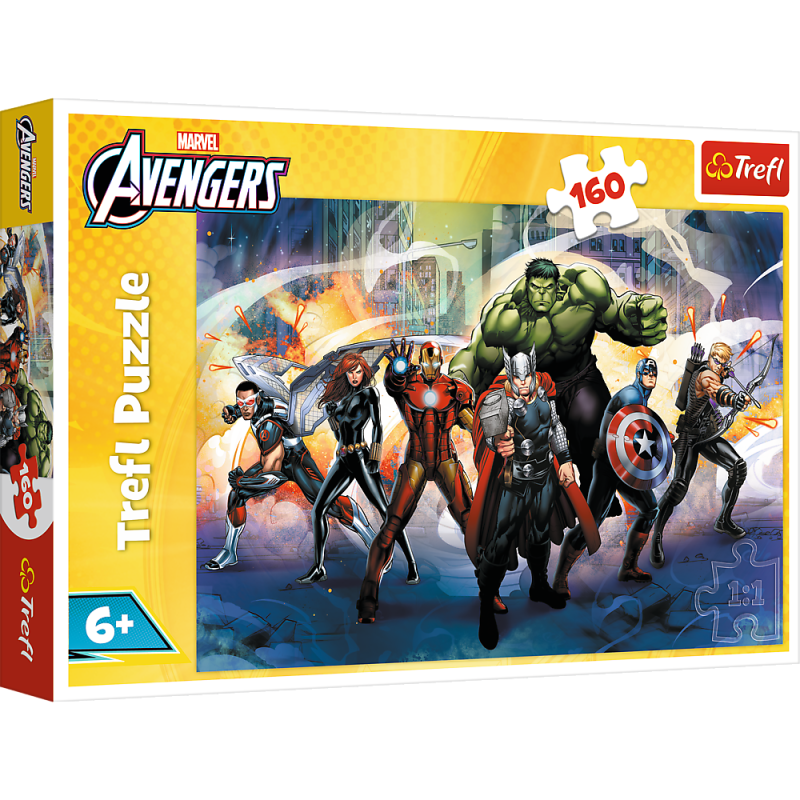 PUZZLE 160 TREFL SUPERMOCE THE AVENGERS