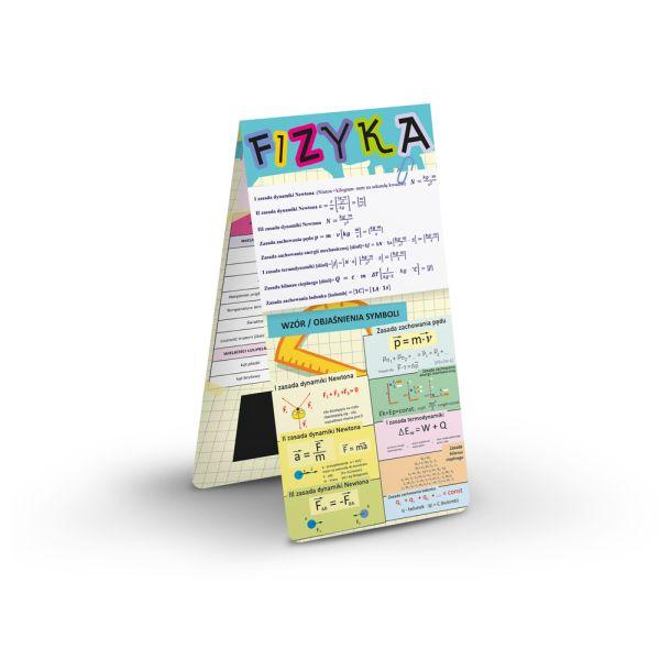 EDUKACYJNA ZAKŁADKA MAGNETYCZNA FIZYKA BANER