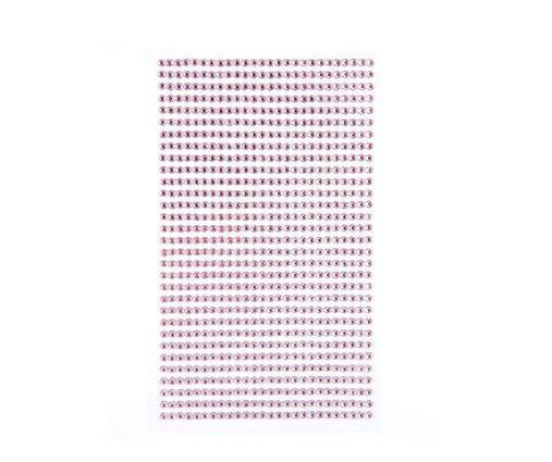 KRYSZTAŁKI SAMOPRZYLEPNE A/806 3MM LIGHT PINK