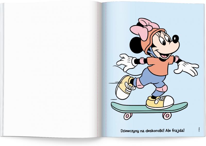 KSIĄŻECZKA MINNIE. MALUJ WODĄ