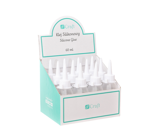 KLEJ SILIKONOWY 60ML DISPLAY 12SZT