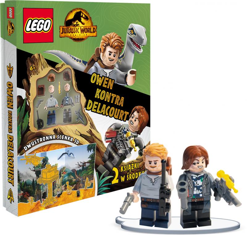 KSIĄŻECZKA LEGO JURASSIC WORLD.