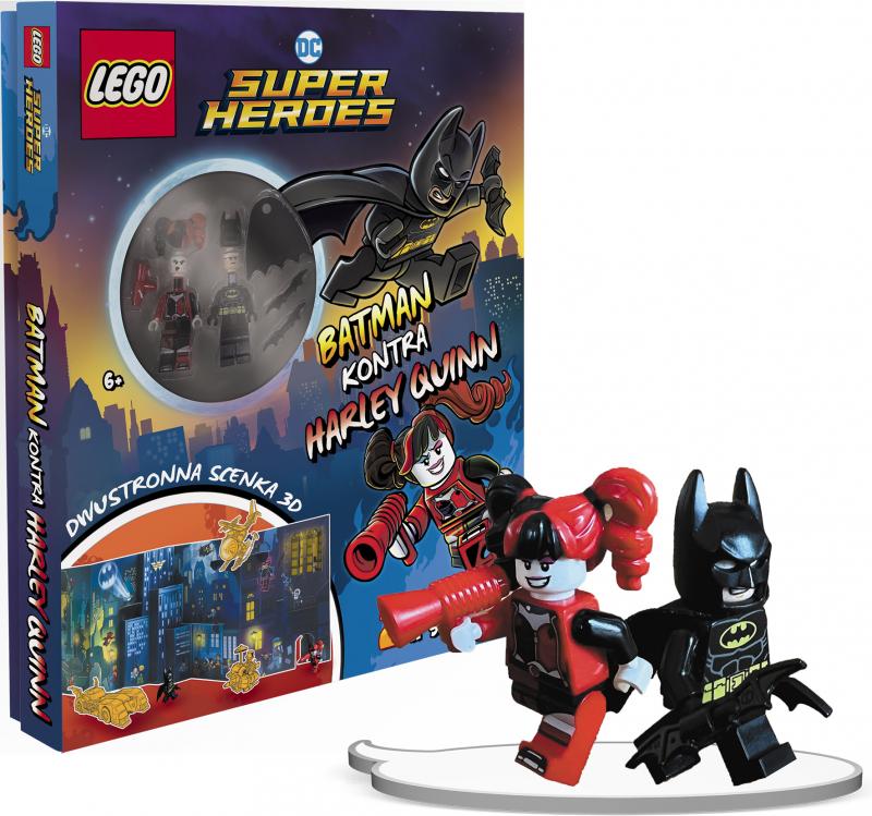 KSIĄŻECZKA LEGO DC COMICS SUPER HEROES.BATMAN KONTRA HARLEY QUINN