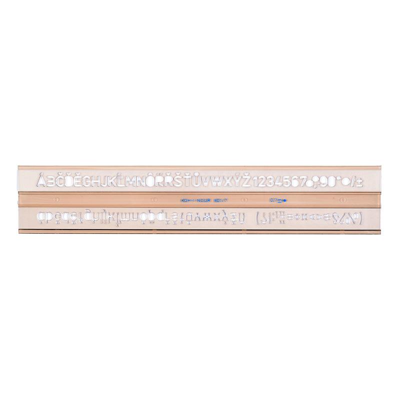 SZABLON 748020008 CYFROWO-LITERLOWY 7MM